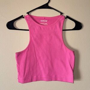 Garage Pink Crop Top Size Small